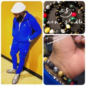 Handmade: gemstone bracelet made for a Boss